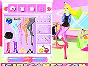 Fancy Shopping Show dress-up game image featuring Lidiya, a stylish girl ready for a shopping trip.