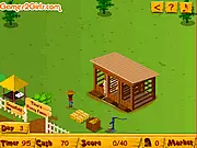 Play Pony Farmer free online, a farm simulation game where you care for, feed, and clean cute ponies.