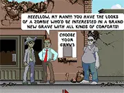 The undead private detective Margh and his partner Ghvnn in the point and click adventure game