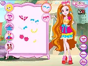 Raven Queen: Royal or Rebel game screenshot, dress up Raven Queen, Ever After High fashion game, play free online