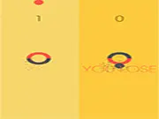 Play RB2 free online two-player reflex game. Match colored balls on spinning rings against a friend.
