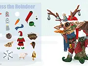 Dress the Reindeer Free Online Christmas Game Screenshot - Festive Holiday Makeover