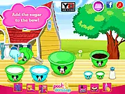 Mickey Mouse All Ears Cake free online cooking game, decorating a Disney-themed cake