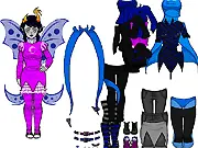 Misery Dressup free online fashion game gothic style screenshot