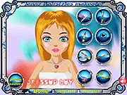 Jenny Hairstyles Makeover game, party styling, fashion makeover