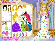 Play Luxurious Butterfly Wedding Dresses online, free bridal fashion game, design butterfly-inspired wedding gowns