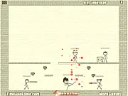 Legend of The Brothers online fighting game screenshot, two heroes defeating multiple enemies
