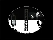 Play Juxtapose free online pixel adventure game, exploring and activating items to unlock multiple endings