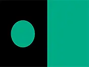 Colorflage puzzle game screen, colored circles against a background, player matching colors to make them disappear, visual puzzle game