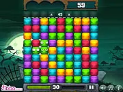 Ecto Harvest game screen showing a collection of colorful Ecto fruits ready to be matched and burst in a quick time limit
