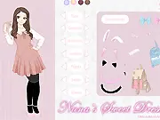 Play Nana's Sweet Dress Up Game free online, explore nice collection of clothes, cute fashion game