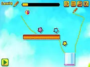 Draw Line Flash free online puzzle game, drawing line for ball to roll, physics drawing game screenshot