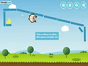 Catch the Cheese free online puzzle game mouse physics PlayArcadeHub