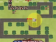 Border Defense America TD game free online play - funny tower defense strategy game on PlayArcadeHub.