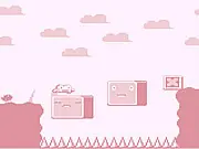 Displaced free online puzzle game, play tiny adventure, solve physics puzzles by displacing blocks, dispense and displace game