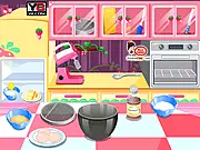 Play Victoria Sponge Cake free online cooking game, learn to bake classic sponge cake, cooking tutorial for kids and girls