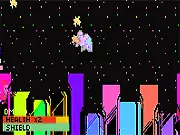 Free online arcade shooter game Diamonte Dream with high contrast and Pyjama Power on PlayArcadeHub