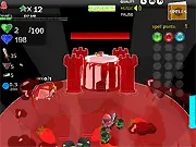 Gameplay screenshot of Jelly Castle free online tower defense strategy game