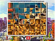 The Nut Job Spin Puzzle free online game featuring Surly and Grayson