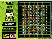 Play Ben 10 Alien Twins free online game matching puzzle