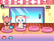 Play Pet Shop Management free online game, help Mario groom and care for pets in the salon