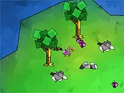 Play Dodo vs Darwin free online survival game, Dodo bird gathering food to plant trees