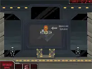 Sith Assault free online game, use the Force, explode barrels, destroy droids, physics puzzle on PlayArcadeHub