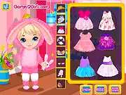 Easter Baby Dressup - Free online game to style Baby Marissa in the perfect Easter outfit on PlayArcadeHub