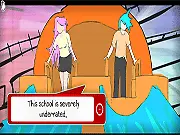 Dead Detention 5 free online visual novel, Max the otaku survivor, final chapter of zombie series