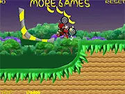 Donkey Kong ATV game, racing with ATV, banana collecting, jungle ramps