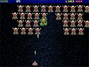 Play XenoInvaders Assault from the Space free online arcade shooter game, defending Earth from descending alien spaceships.