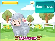 Play Lamb Care free online game, looking after a fluffy young lamb on a farm on PlayArcadeHub