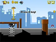 Pac Runner free online running game, auto scroller obstacle course, endless runner power-up, PlayArcadeHub