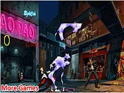 King of Fighters Practice free online fighting game, arcade brawler with combos and special moves