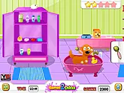 Play Clean My Dog free online game. Pet grooming simulation game for kids.