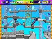 Totally Draw-some free online game screenshot drawing surfaces to create a bridge for the girl
