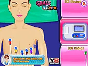 Heart Surgery free online simulation game, play as a doctor performing a life-saving heart operation