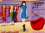 Cheongsam Rack free online dress up game, styling Chinese Qipao dresses, traditional Chinese fashion game, PlayArcadeHub screenshot