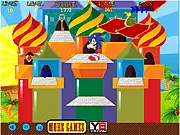 Sonic Love Hunter free online game with Sonic the Hedgehog running at high speed to save Amy Rose from a villain's castle