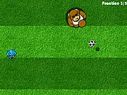 My Champion soccer game, a single football player challenging an opposing team, free difficult sports game online