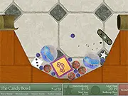 A small, deadly-looking tank in the free online game nanoTank firing a projectile to knock down a glowing star in a challenging physics puzzle level.