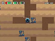 Drillionaire free online game screenshot mining drill upgrades lava monster