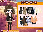 Smiling Couple Free Online Dress Up Game screenshot winter fashion movie date