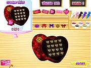 Sweet Treats Bakery free online time management game, Sarah baking Valentine's Day treats and goodies