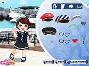 Little Navy Free Online Dress Up Game screenshot uniform school style