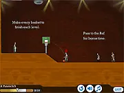 Play Pic n Pop free online basketball game, toss the basketball to other players on your team to make baskets and beat the time.