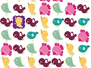 Play Play, Tweet, Match! free online game, match similar looking birds together to create powerup items and clear the board.