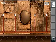 Screenshot of Dark Submarine Escape 2 showing a deep-sea submarine control room, dark atmosphere, and a panel with a missing puzzle piece. Play the free online escape game.