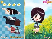Summer Party Dress Up free online game with two girls, Kelly and Helena