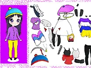 Play Dress Up Wendy free online game, Central Park fashion dress-up, cute clothes styling game